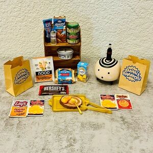 Mini Brands Kids Toy Set with Yellow and Black Accessories